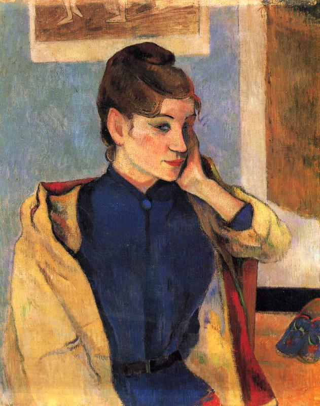 Paul Gauguin Portrait of Madelaine Bernard oil painting image